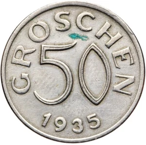 Austria Austria-First Republic coin-50 groschen 1935-Vienna - Picture 1 of 2