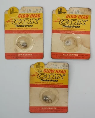 New Cox 010 TD vintage glow plugs model engine  - Image 1 of 4