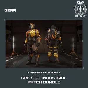 STAR CITIZEN - GEARS - GREYCAT INDUSTRIAL - PATCH BUNDLE (LIMITED ITEM) - Picture 1 of 3