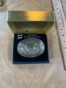 TONY LAMA Maine Anjou Toro Vaca Señor Cinturón Hebilla Raza de Ganado Serie PRIMERA Edición - Imagen 1 de 6