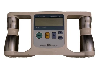 Analizador de Grasa Corporal Omron Modelo HBF-301 Blanco Fitness Probado Foto 1 de 2