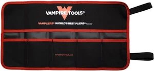 VAMPLIERS 10-Inch Roll Up Tool Organizer Pouch, 5 Pockets. Secure Storage for Pl - Picture 1 of 4