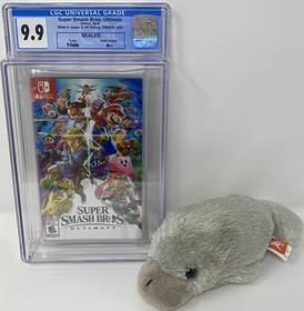 CGC Graded Super Smash Bros. Ultimate NEW Switch (1022752002, 9.9 A++)