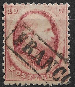 Netherlands 1864  NVPH no 5 , 10 cents red - Picture 1 of 2