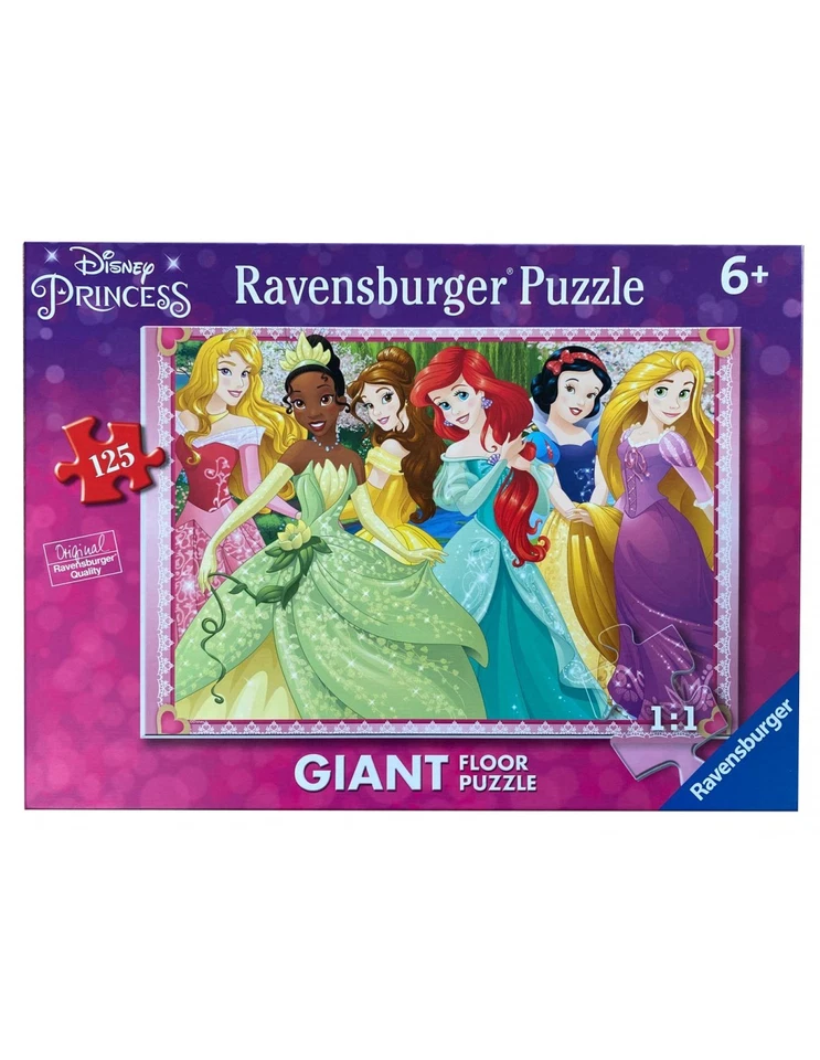 Ravensburger Giant Puzzle Principesse 125 Pezzi - Immagine 1 di 1