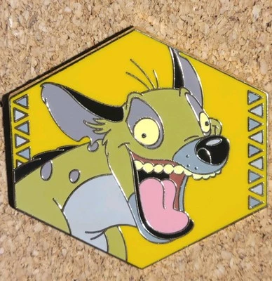 2024 Disney Король Лев Смеющееся Лицо Гиена (Ed) Тайна Шестиугольная Форма Коллекционная Булавка - Изображение 1 из 3