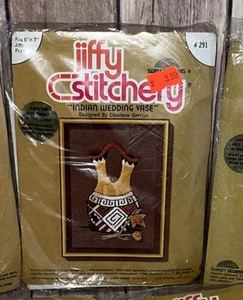 Jiffy Stitchery Handstickerei Crewel Set 291 VINTAGE - Bild 1 von 4