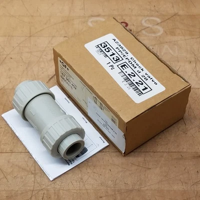 Georg Fischer Typ 360 Check Valve, DN15, PP-H, EPDM, d20DN15 - NEW - Image 1 of 4