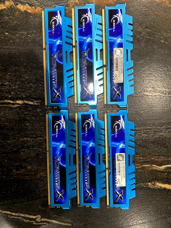 G. SKILL PC3-12800 16GB DDR3 1600 MHz PC3-12800 DDR3 Memory (F3-1600C9D-16GXM) - Image 1 of 1