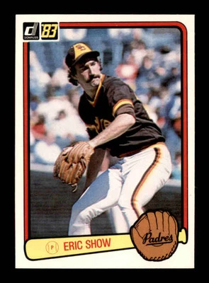 1983 Donruss #439 Eric Show RC NM+ X2172046 - Image 1 of 3