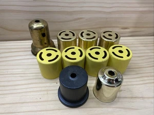 Socket Holder Cup Light Lamp Parts MIXED LOT 10 Pendant Lighting Chandelier - Picture 1 of 12