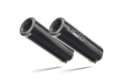 GPR M3 Poppy Double Slip-on Exhaust For Honda VTR1000F Firestorm 1997-2007 - Image 1 of 4