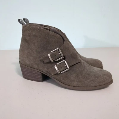 Ellen Tracy Romero замшевые лодыжки загрузки 8 пряжка деталь - Изображение 1 из 4