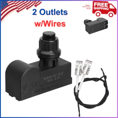 Encendedores de parrilla DHLG-12 para repuesto de encendedor Charbroil, 2 salidas batería AAA Foto 1 de 4