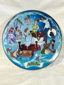 Disney’s Musical Plate Peter Pan Flight To Neverland Bradford Exchange w/ COA - Picture 1 of 12