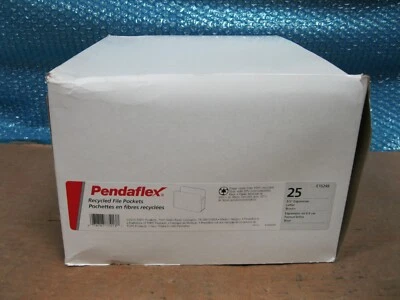 Pendaflex 3.5" Expanding File Folder, Letter, Brown E1524E 13 Folders - Image 1 of 4