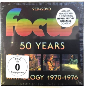 Focus 50 Years Anthology 1970-1976 Boxset 9 x Remastered reissue compilation - Bild 1 von 12