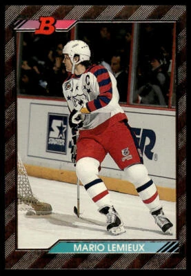 1992-93 Bowman #233 Mario Lemieux - Image 1 of 2