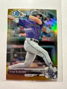 K47,150 - 2017 Bowman Chrome Mini Prospects Gold #BCP217 Ryan McMahon #/50