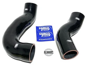 Samco Sport Silicone Turbo Hoses Black Just Made for VW Amarok 3.0 V6 TDI - Picture 1 of 9