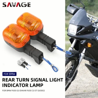 Rear Turn Signal Light Indicator Lamp For BMW F650 GS/DAKAR F650 CS/ST G650GS - Image 1 of 4