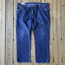 Polo Ralph Lauren Authentic Dungarees Dark Wash Blue Jeans Men's 46 B x 31