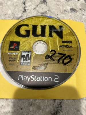 🔥PS2 PLAYSTATION 2 - DISK ONLY 💯 WORKING - GUN - Image 1 of 3