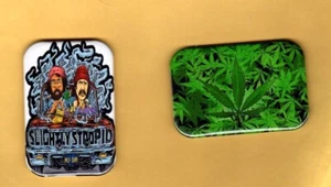 MARIJUANA 420 POT 2 MAGNETS OR BUTTONS, PINBACK 2"X3" W/ ROUNDED CORNER - Picture 1 of 5