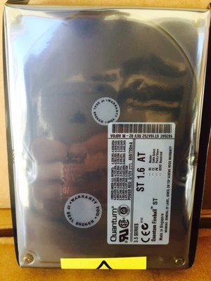 *New* Quantum Fireball (ST1.6AT) 1.6GB, 3.5" IDE Internal Hard Drive - Image 1 of 3