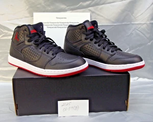 Nike Jordan Access Gym Sneakers Shoes Chicago Red-Black White AR3762 001 Size 9 - Picture 1 of 16
