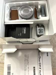 [Exc+4 in Box] Canon PowerShot G9X Mark II 20.1MP Digital Camera Silver Japan - Picture 1 of 9
