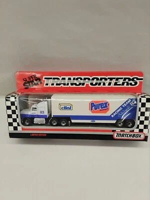 MATCHBOX SUPER STAR TRANSPORTERS LIMITED EDITION 1993,#83 LAKE SPEED PUREX TEAM - Image 1 of 4