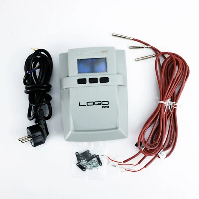 Solarregler, Solarsteuerung Solarthermie, Logo PWM, Regler Solar, Heizungsregler - Bild 1 von 2