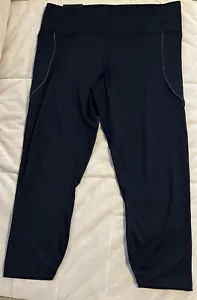 NWT Under Armour Fitted High Rise Ankle Crop Pants Women XL High Rise $90 SOFT - Picture 1 of 7