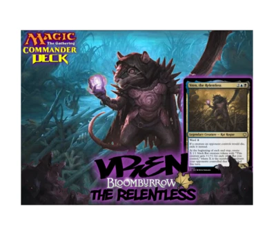 Vren, the Relentless MTG EDH Commander Deck! Dimir Rat Sacrifice! - Image 1 of 4