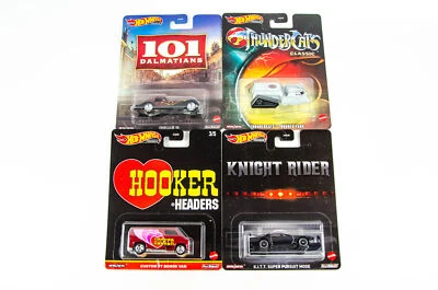 Hot Wheels Premium Retro Entertainment Lot Knight Rider KITT Thundercats & More - Image 1 of 4