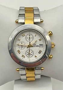 Klaus-Kobec KKG-1913 2 Tone Chronograph Watch - Picture 1 of 6