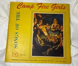Songs & Law of The CAMP FIRE GIRLS Campfire 1954 Two 10" EX RARE 78RPM Records - Picture 1 of 4