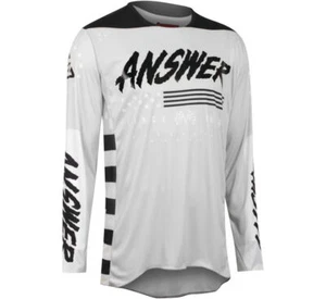 Answer Racing A22 Elite Redzone Gray MX Off-Road Jersey Men's Sizes SM - 2XL - Picture 1 of 2