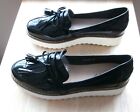 Womens Shoes - Seastar Black Patent Loafers - Size 5