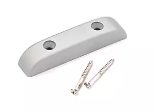 NEW REPOSE-POUCE - Thumb Rest - métal - gris mat - Template - vis -guitare basse - Imagen 1 de 4