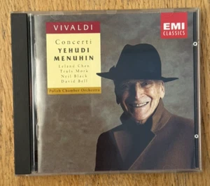 Vivaldi Concerti Yehudi Menuhin Leland Chen Neil Black CD 1991 Germany - Imagen 1 de 3