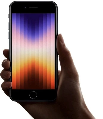 Nuevo Sellado Apple iPhone SE 3ª Generación 64 GB Medianoche (Prepago Verizon) Kit SIM Gratis Foto 1 de 2