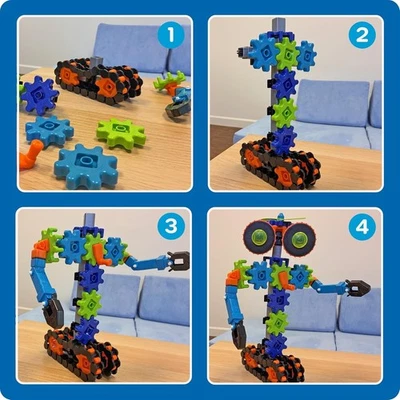 Learning Resources Gears Gears Gears Robots In Motion Building Construction Toy - Image 1 of 4