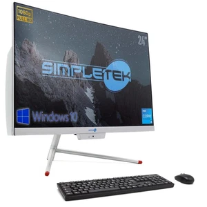 All in One i5 24" Full HD Win10 RAM 16GB SSD 480GB PC Desktop Curved - Picture 1 of 13