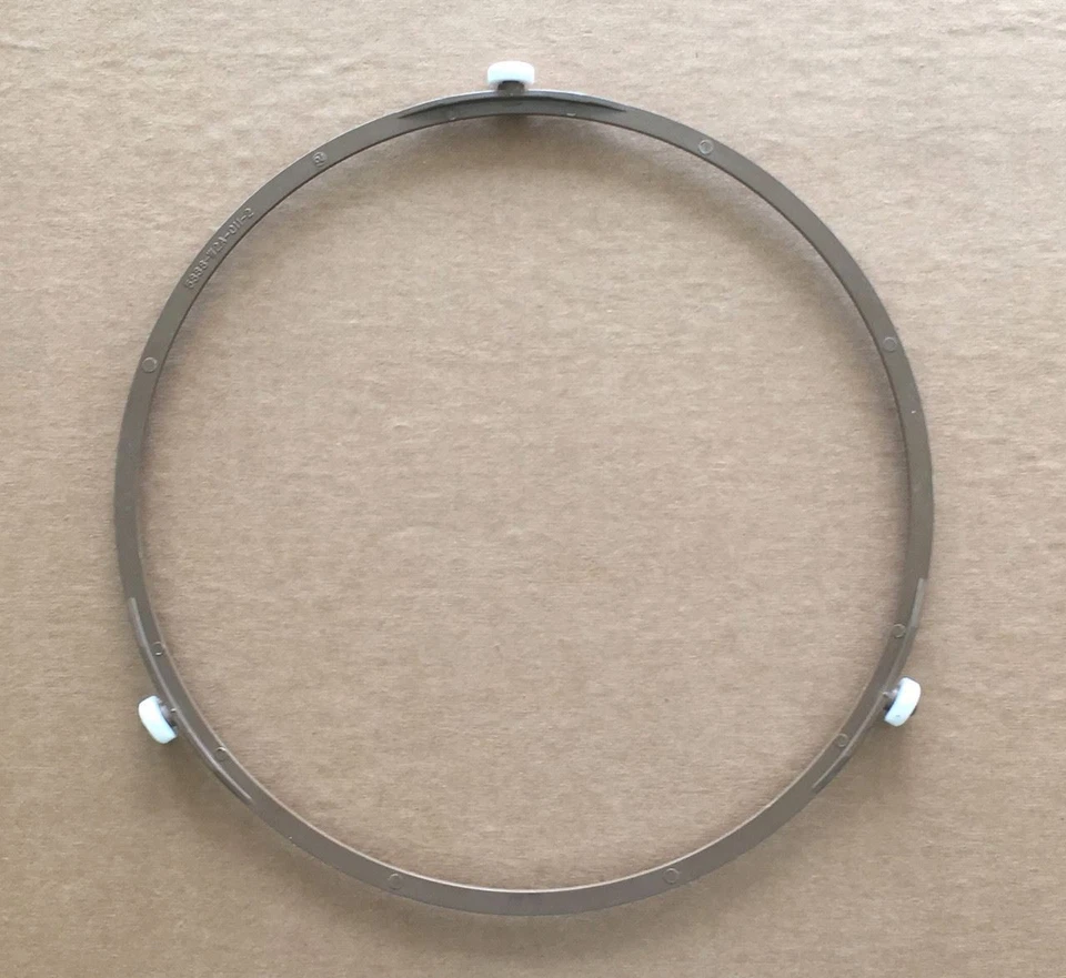 OEM Maytag Amana Microwave Turntable Glass Tray Wp8172138 W/ Ring W10183473