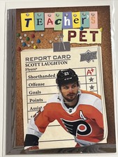 Scott Laughton 2023-24 Upper Deck Series 1 Teachers Pet RC #TP-3 Flyers