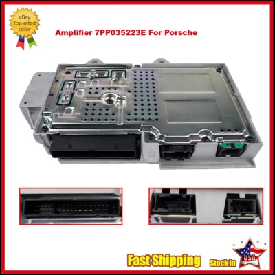 Amplifier for 09-16 Porsche Cayenne Panamera Cayman Boxster Macan 7PP035223AA - Image 1 of 4