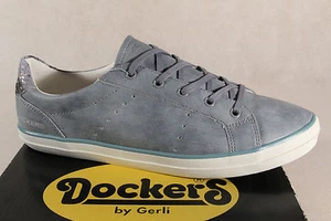 Dockers Zapatilla De Cordones Zapato Bajo Azul Claro - Imagen 1 de 7