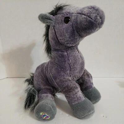 Ganz Webkinz Grey Arabian Horse Pony Plush Stuffed Animal  9"  - Image 1 of 4